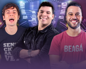 Stand up com : Rafael Mazzi, Joel de Carvalho e Daniel Gerth